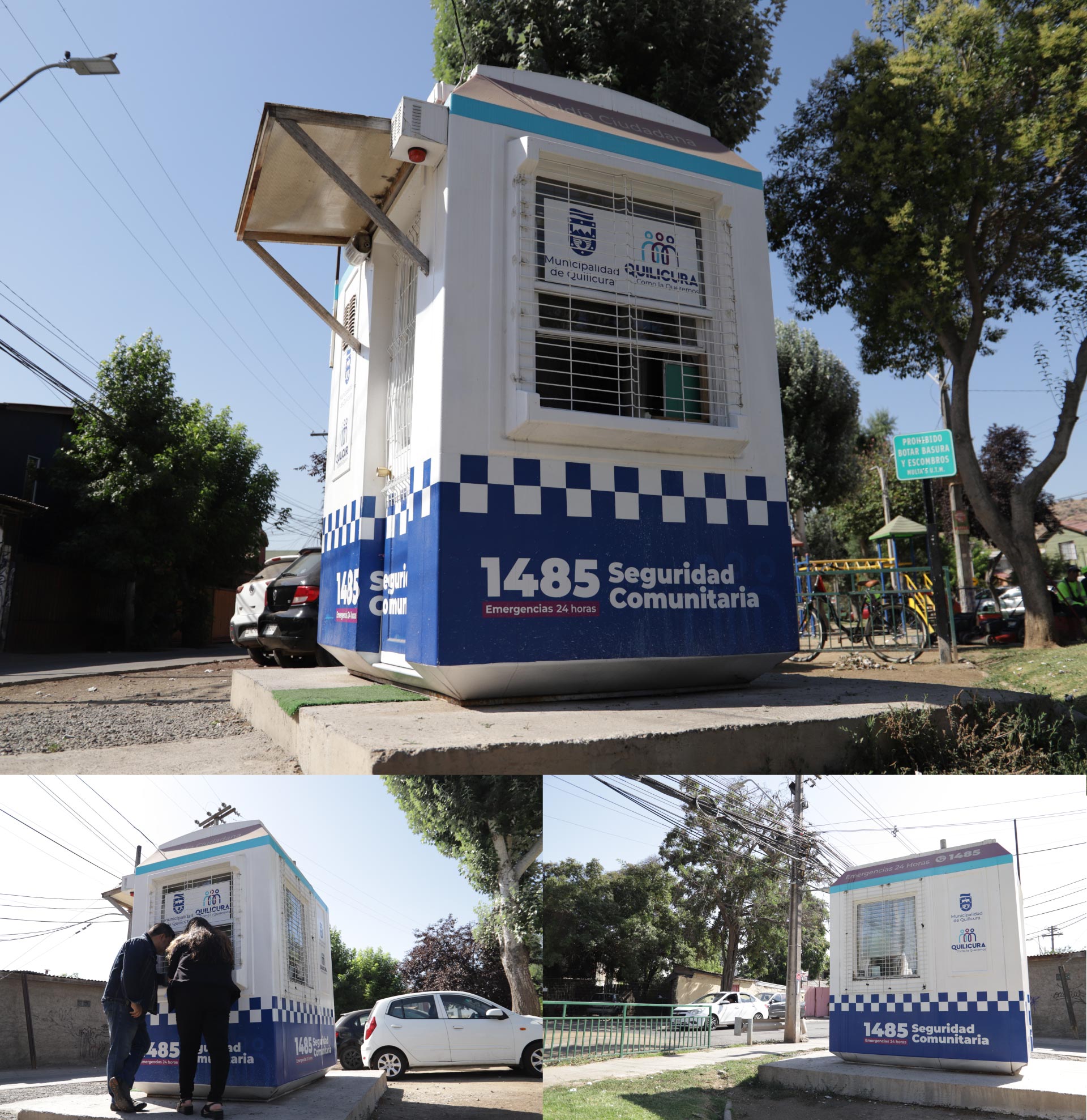 Casetas seguridad comunitaria